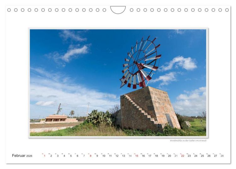 Produktbild: Emotionale Momente: Mallorca - der S&uuml;den. (Wandkalender 2026 DIN A4 quer), CALVENDO Monatskalender