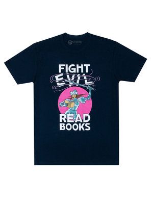 Produktbild: Fight Evil, Read Books: 2021 Design Unisex T-Shirt Medium