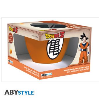 Produktbild: DRAGON BALL - Ramen Bowl with chopsticks - "Goku symbols"