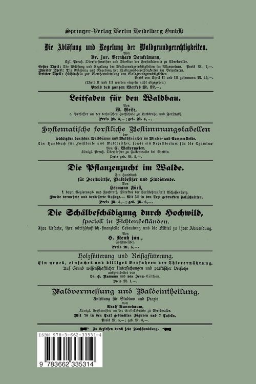 Produktbild: Jahresbericht der forstlich-ph&auml;nologischen Stationen Deutschlands