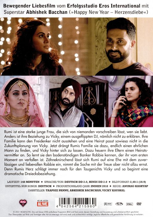 Manmarziyaan Full Movie Manmarziyaan On Which App Hotstar Specials