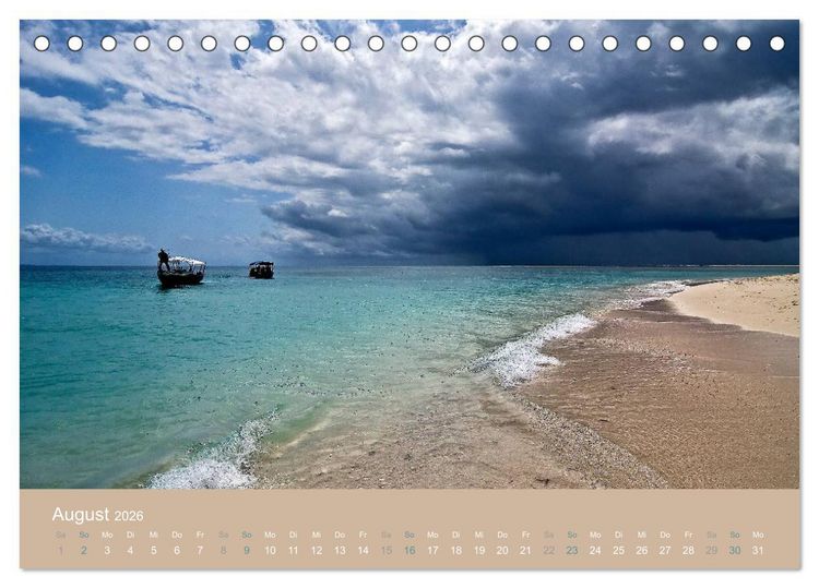 Produktbild: What a wonderful world (Tischkalender 2026 DIN A5 quer), CALVENDO Monatskalender
