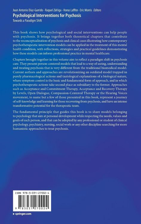 Produktbild: Psychological Interventions for Psychosis