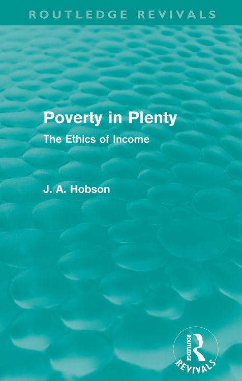 Produktbild: Poverty in Plenty (Routledge Revivals)