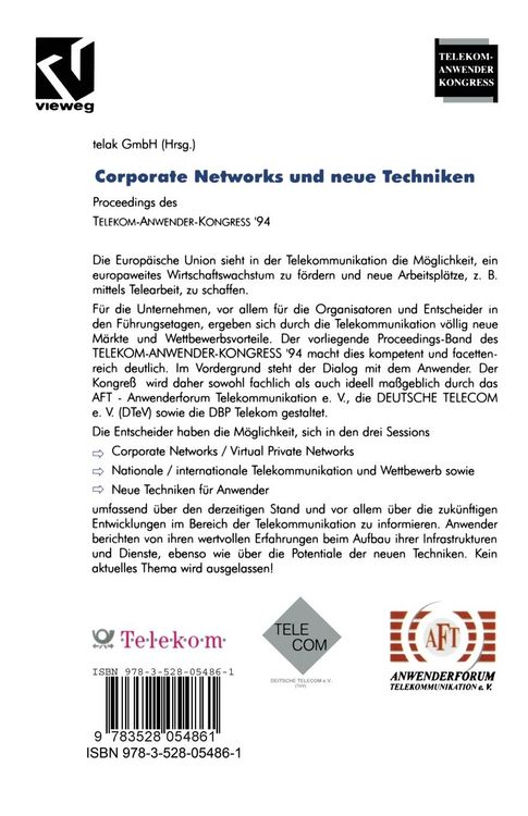 Produktbild: Corporate Networks und neue Techniken