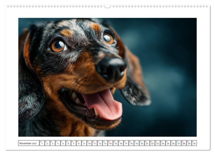 Produktbild: Kleine Beine, gro&szlig;es Gl&uuml;ck (hochwertiger Premium Wandkalender 2027 DIN A2 quer), Kunstdruck in Hochglanz
