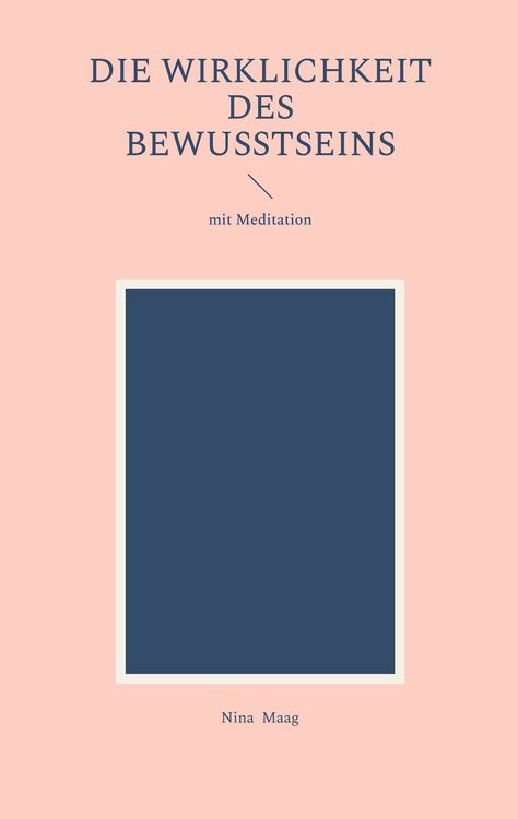 Produktbild: Die Wirklichkeit des Bewusstseins