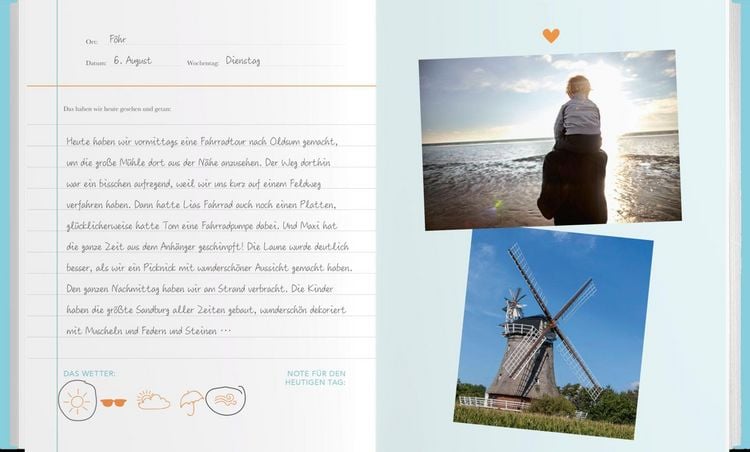 Produktbild: Familien-Reisetagebuch