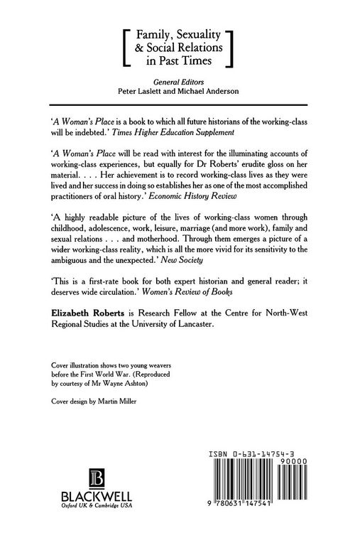 Produktbild: A Woman's Place