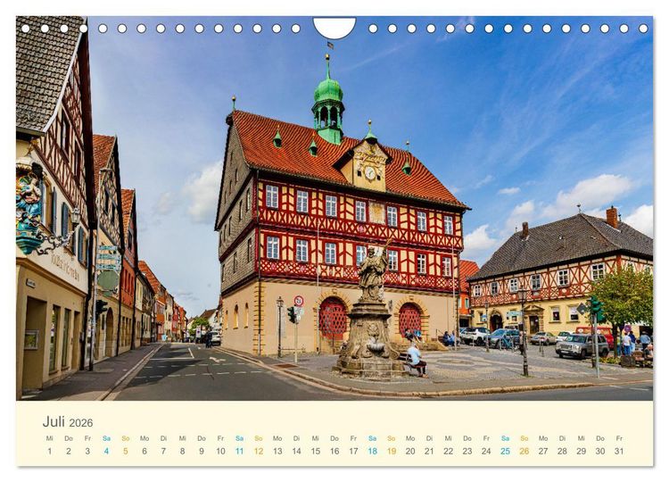 Produktbild: Bad Staffelstein - Gottesgarten am Obermain (Wandkalender 2026 DIN A4 quer), CALVENDO Monatskalender