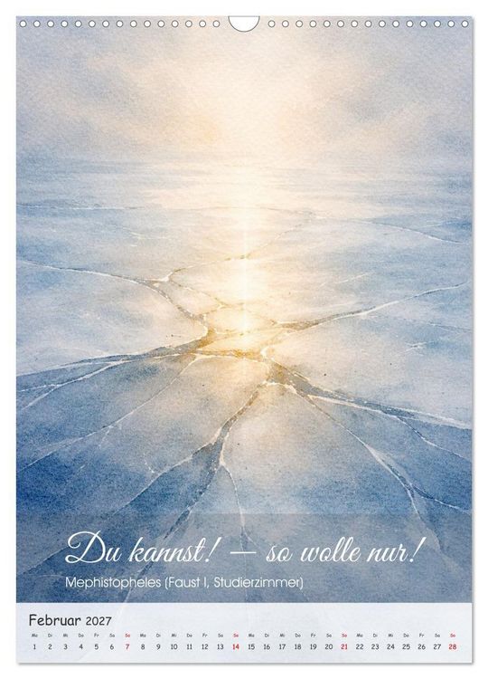 Produktbild: Vom Suchen und Werden (Wandkalender 2027 DIN A3 hoch), CALVENDO Monatskalender