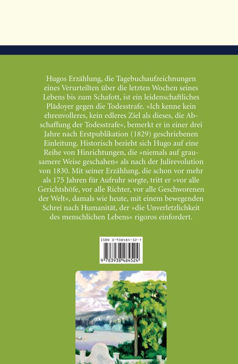 Produktbild: Der letzte Tag eines Verurteilten