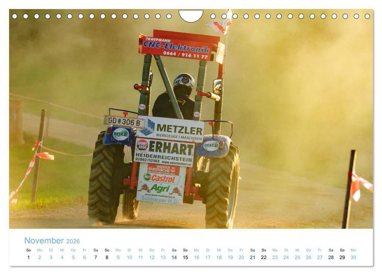 Produktbild: Traktorrennen - die 24 Stunden von Reingers (Wandkalender 2026 DIN A4 quer), CALVENDO Monatskalender