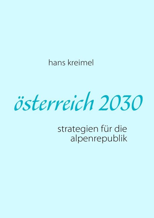 Produktbild: &Ouml;sterreich 2030
