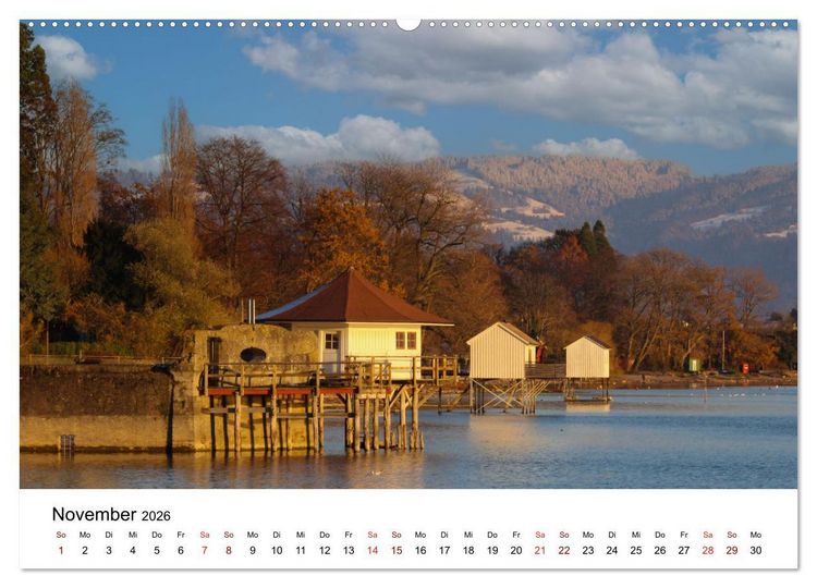 Produktbild: Der Bodensee aus Mirjs Blickwinkel (Wandkalender 2026 DIN A2 quer), CALVENDO Monatskalender