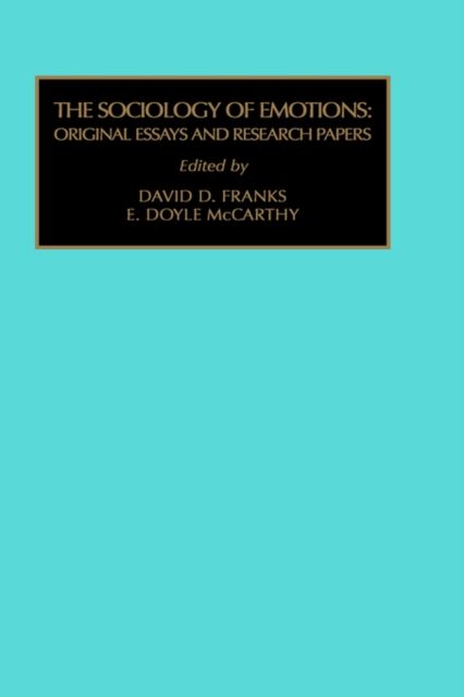 Produktbild: Sociology Of Emotions