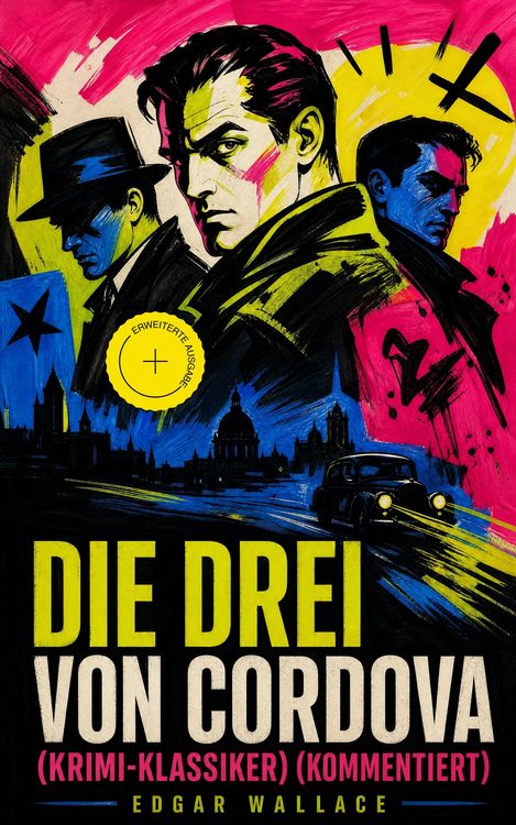 Produktbild: Die drei von Cordova (Krimi-Klassiker) (Kommentiert)