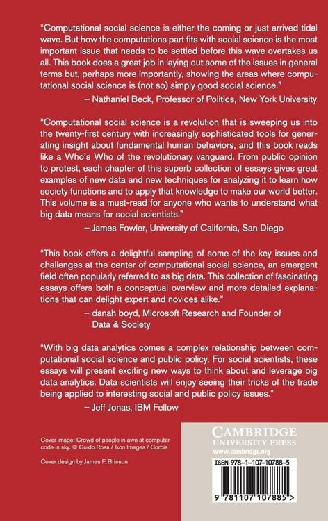 Produktbild: Computational Social Science