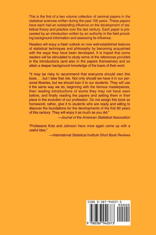 Produktbild: Breakthroughs in Statistics