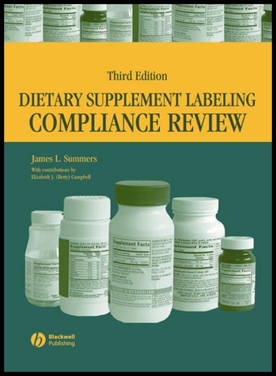 Produktbild: Dietary Supplement Labeling Compliance Review