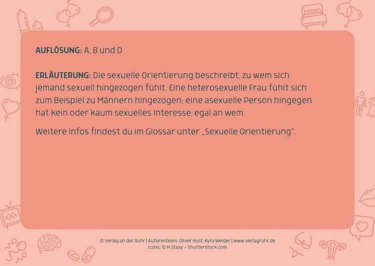 Produktbild: Das Sex-Quiz f&uuml;r Schule und Jugendarbeit