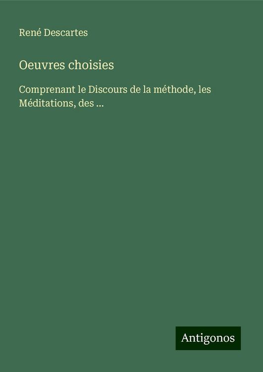 Oeuvres choisies