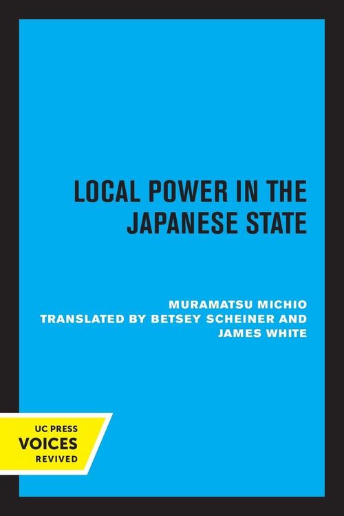 Produktbild: Local Power in the Japanese State