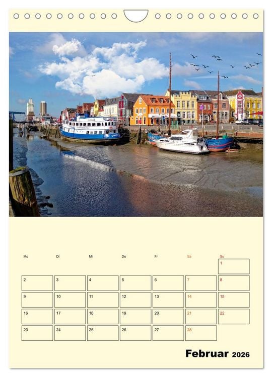 Produktbild: Meine geliebte Nordsee (Wandkalender 2026 DIN A4 hoch), CALVENDO Monatskalender