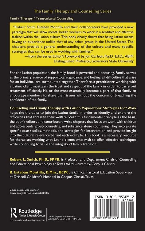 Produktbild: Counseling and Family Therapy with Latino Populations