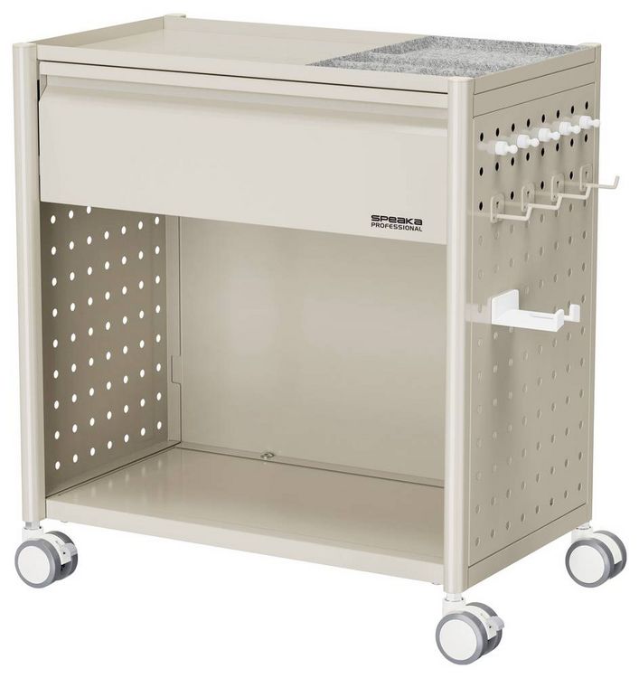 Produktbild: SpeaKa Professional Rollcontainer Hellbraun (B x H x T) 300 x 545 x 500 mm Anzahl der Schubf&auml;cher: 1 SP-13660888 SP-MCT03-03 1 St.
