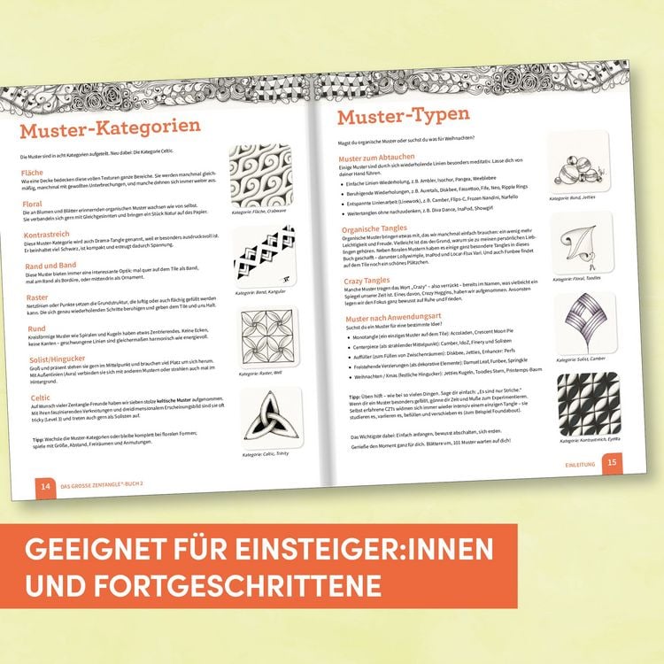 Produktbild: Das gro&szlig;e Zentangle-Buch 2