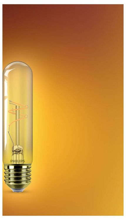 Produktbild: Philips 8721103049070 LED E27 Spiralform 3.1W = 25W Bernstein dimmbar 1St.