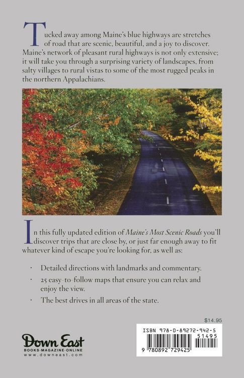 Produktbild: Maine's Most Scenic Roads
