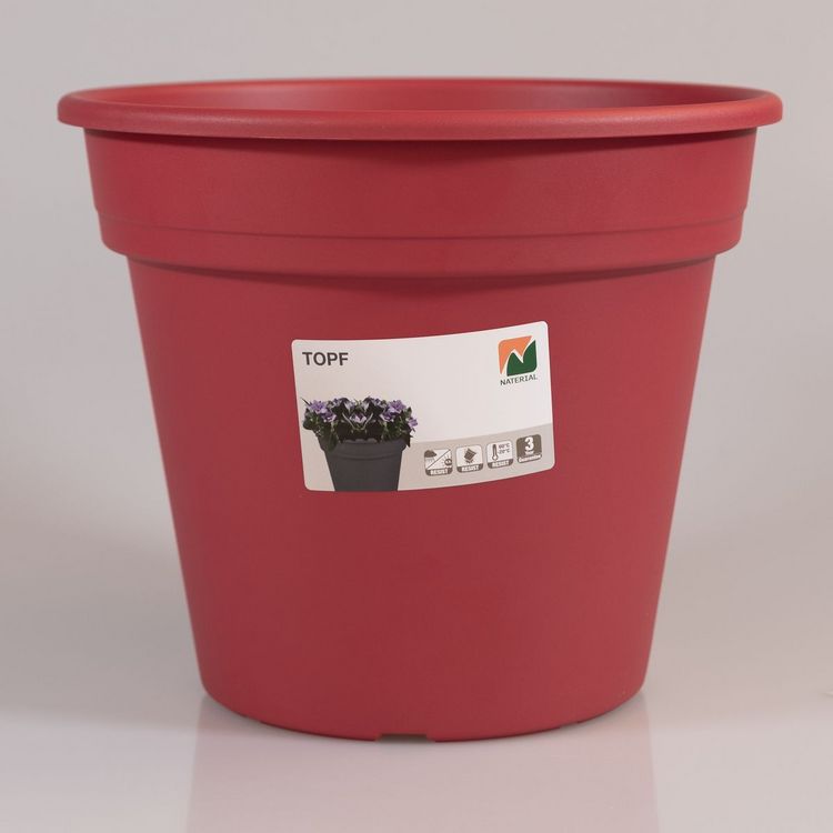 Produktbild: Blumentopf cranberry red &Oslash;40x34cm