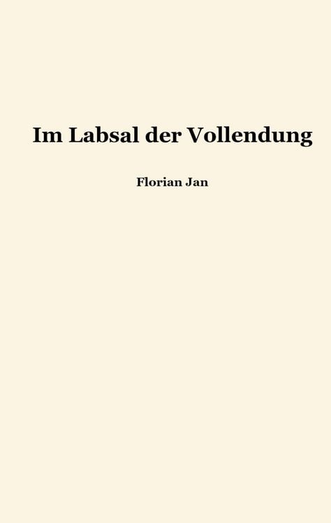 Produktbild: Im Labsal der Vollendung