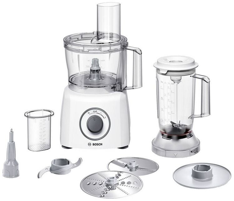 Produktbild: Bosch Haushalt MCM3200W K&uuml;chenmaschine 800 W Wei&szlig;, Grau