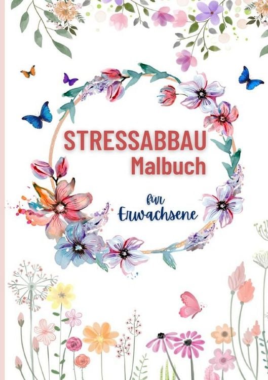 Produktbild: Stressabbau Malbuch f&uuml;r Erwachsene