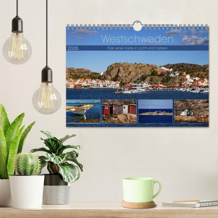Produktbild: Westschweden - Flair einer K&uuml;ste in Licht und Farben (Wandkalender 2026 DIN A4 quer), CALVENDO Monatskalender