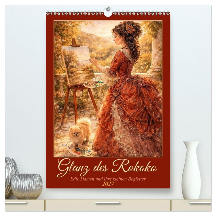 Produktbild: Glanz des Rokoko (hochwertiger Premium Wandkalender 2027 DIN A2 hoch), Kunstdruck in Hochglanz