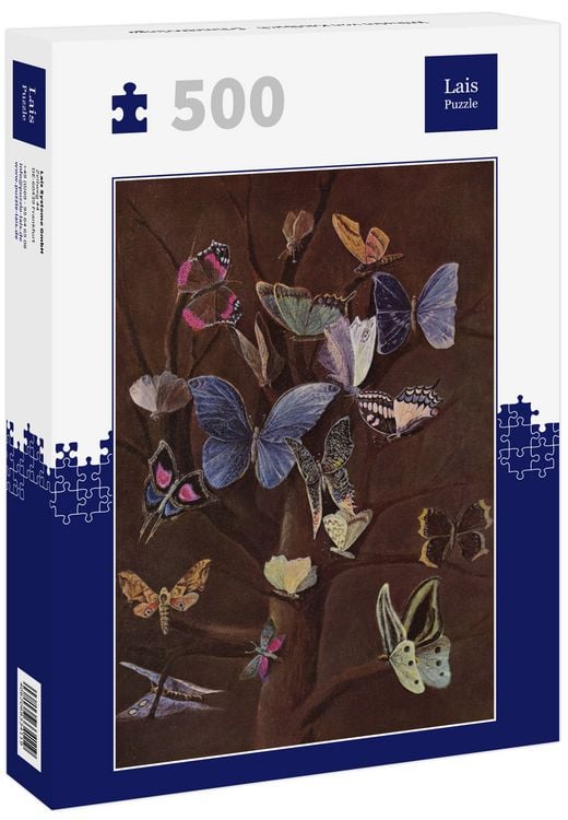 Produktbild: Lais Puzzle Wilhelm von Kaulbach - Schmetterlinge 500 Teile