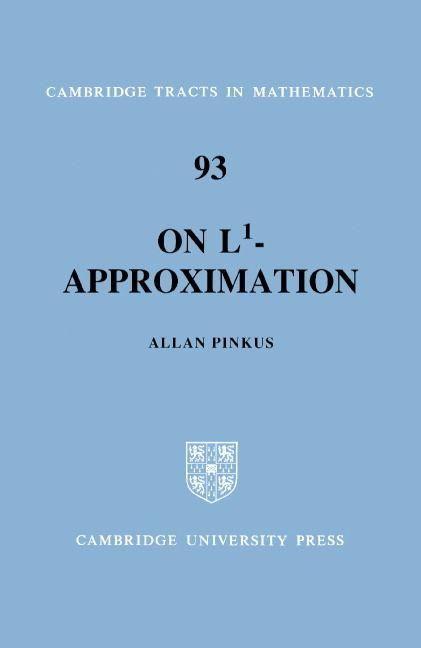 Produktbild: On L1-Approximation