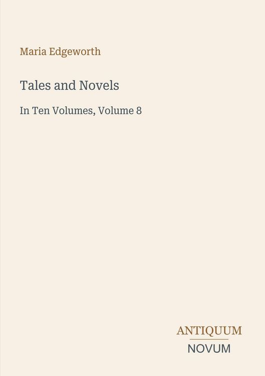 Produktbild: Tales and Novels