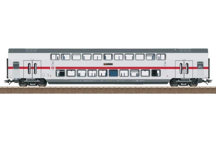 Produktbild: TRIX H0 23254 H0 Doppelstockwagen IC2 der DB-AG DBpza 682.2, 2.Klasse, Wagen-Ordnungsnummer 4