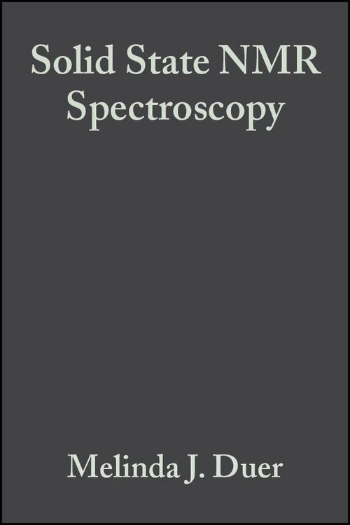 Produktbild: Solid State NMR Spectroscopy