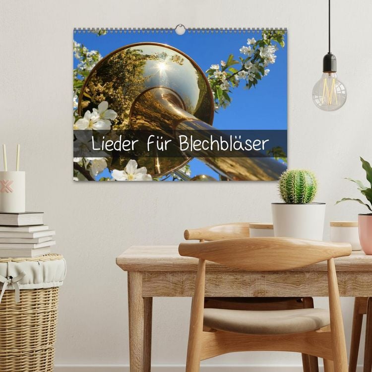 Produktbild: Lieder f&uuml;r Blechbl&auml;ser (Wandkalender 2026 DIN A3 quer), CALVENDO Monatskalender
