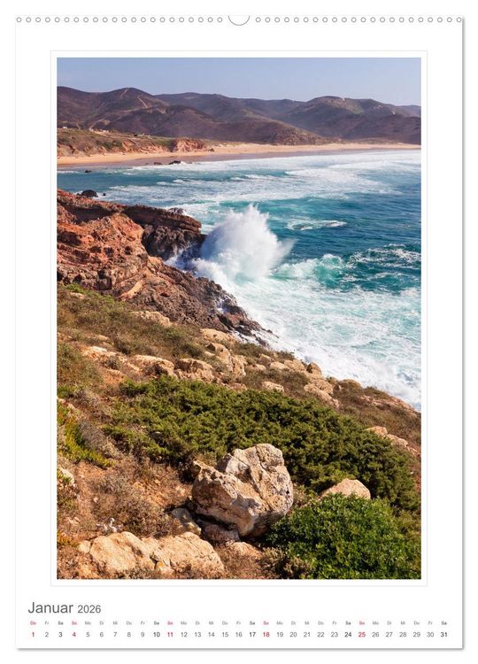 Produktbild: Portugal. Algarve (hochwertiger Premium Wandkalender 2026 DIN A2 hoch), Kunstdruck in Hochglanz