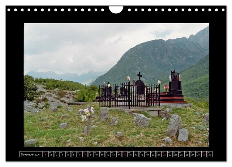 Produktbild: Der Norden Albaniens (Wandkalender 2026 DIN A4 quer), CALVENDO Monatskalender