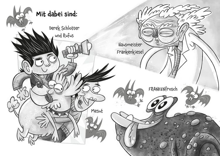 Produktbild: Die schaurigen F&auml;lle des Derek Schlotter &ndash; FRANKENfrosch lebt!
