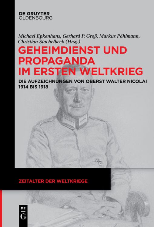 Produktbild: Geheimdienst und Propaganda im Ersten Weltkrieg