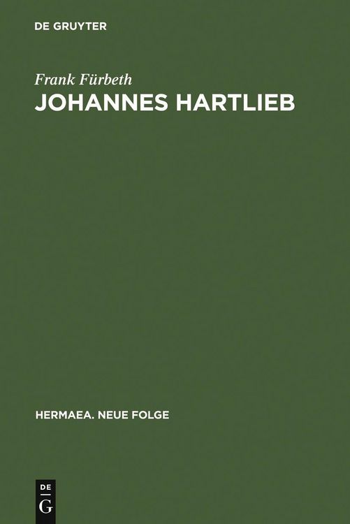 Produktbild: Johannes Hartlieb